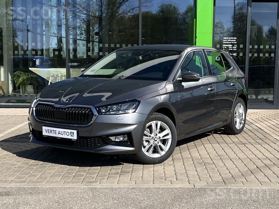 Skoda Fabia Selection 1.0, 85kW/115zs ar automātisko ātrumkārbu. Cena ar Pvn