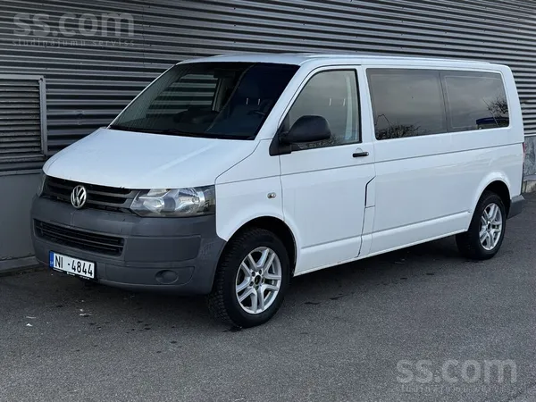 Volkswagen VW Transporter Long 2.0Tdi, 9.sēdvietas 103kw/140z