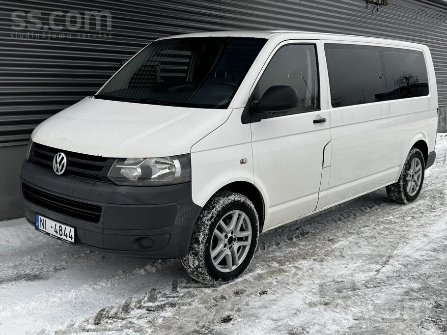 Volkswagen VW Transporter Long 2.0Tdi, 9.sēdvietas 103kw/140z
