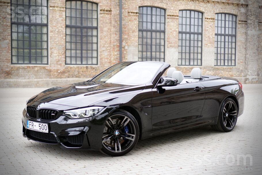 BMW M4 Competition Cabrio (F83) - auto kā jauns.
Vin: Wbs4Z910005N27509
N