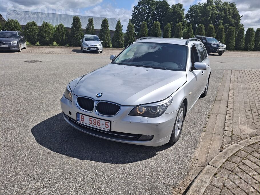 Automāšina no Vācijas, BMW 520 D 130kw. , Ar Orģinālu nobraukumu, pilna serv