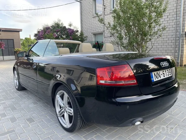 Audi Pārdod Audi A4 Cabriolet 2006.gada modelis. 2.0L 1