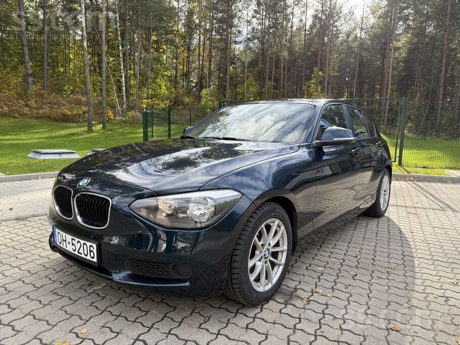 BMW 116Ed F20 2015g. No Beļģijas, tikko izieta TA pa 0 (bez aizrādījumiem),