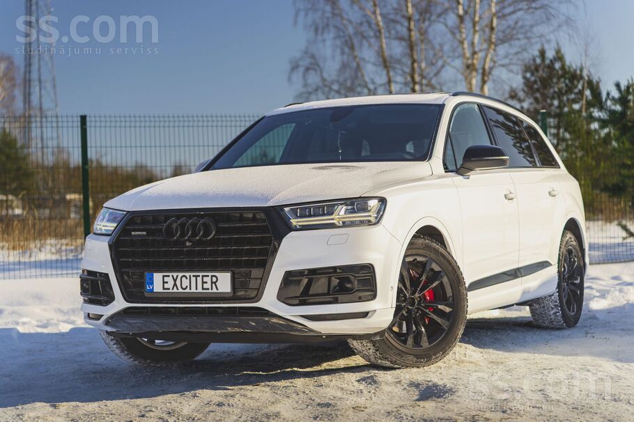 Audi Audi Q7 S-Line ar 3.0 litru dīzeļdzinēju un automā