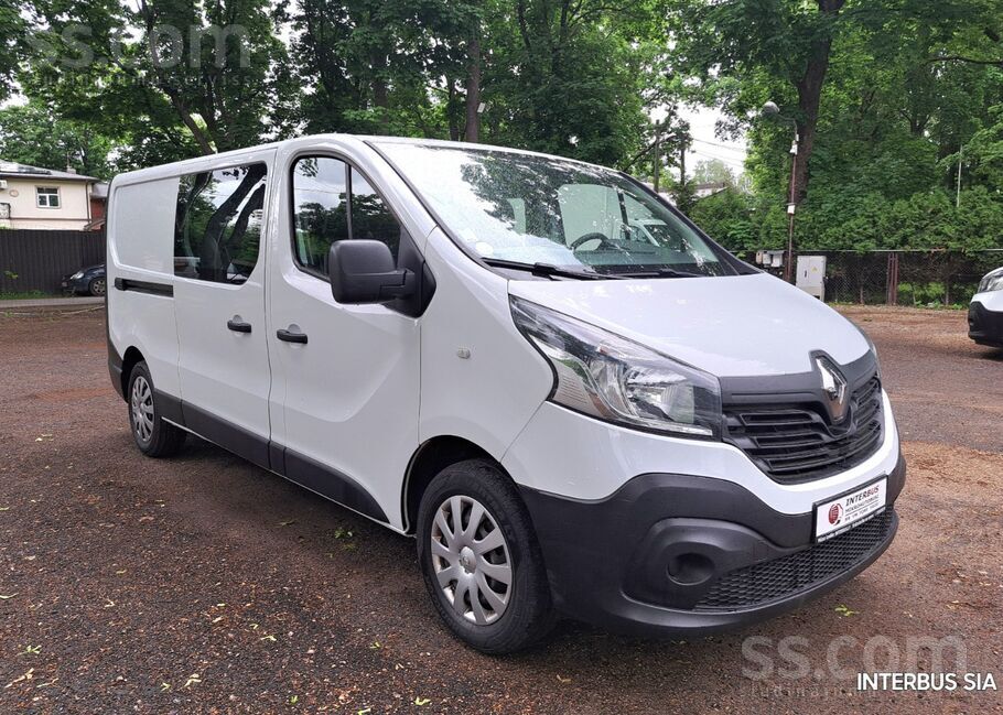 Renault Trafic Dubultā Kabīne Long 6 vietas + krava N1 Gatavs darbam, 

12