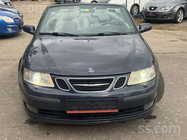 Saab Ievests Saab 9-3 Cabrio 2.0Turbo, pa Latviju nav b