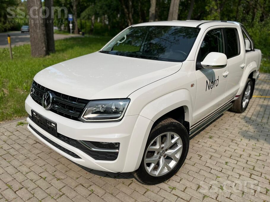 Uzņēmums pārdot tikko ievestu Amarok 3.0 tdi Highline, auto cenā iekļauts pv