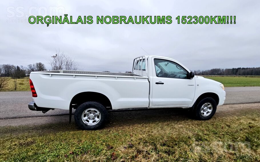 4Wd, 2.5D4, S-Cab, 
Jauns stūres pastiprinātājs, 
Samainīta eļļa un filtri