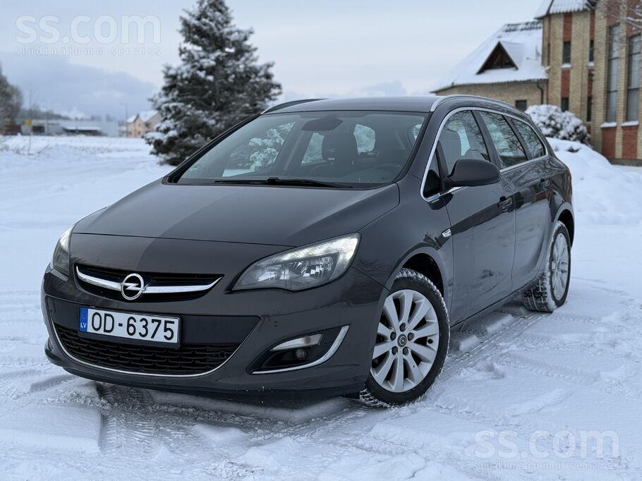 Opel Astra Sports Tourer
1.6 Cdti 81kW 2014 gada
6 pakāpju manuālā kārba