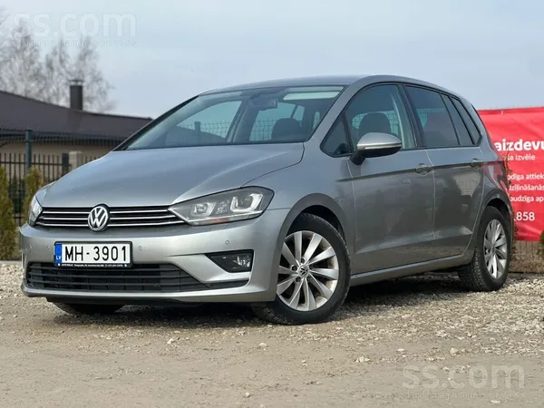 Volkswagen VW Golf Sportvan 1.6 Tdi 81kw ar manuālo 5 pakāpju