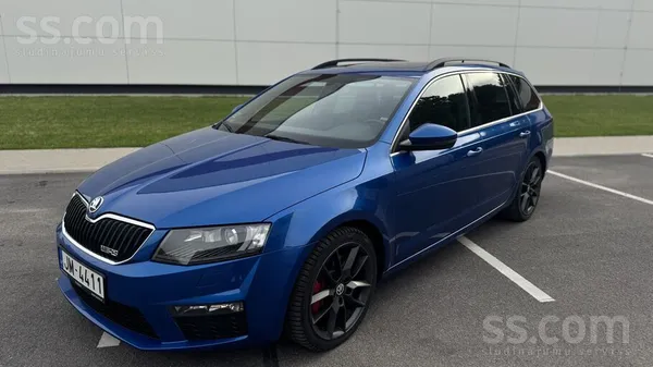 Skoda Octavia RS, 2.0D - 135kW - 184Zs, Dsg 6-ātrumu. Au
