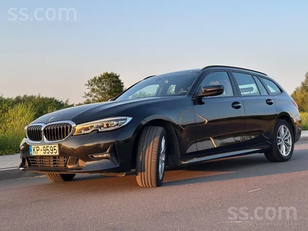 BMW BMW 3 G21 Touring, black sapphire metallic, hybrid