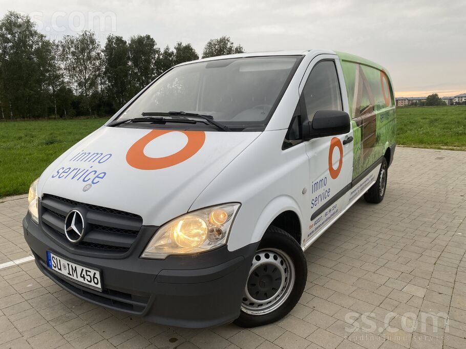 Tikko no Vacijas Mb Vito kravas furgons L2h1 2.2cdi .
- originals nobrauku