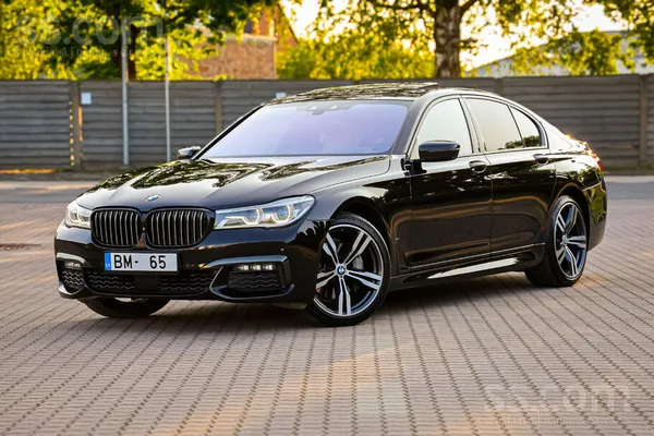 BMW BMW 740d x-drive, 235 kw, M-sportpaket, ideālā stā