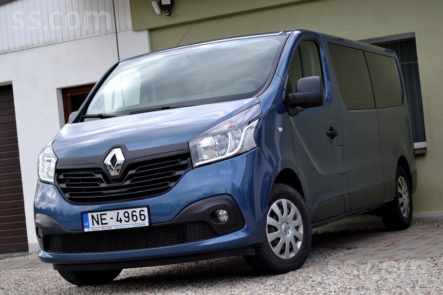 Renault Trafic L2H1 1.6 Dci 121 Zs. Garā bāze. Oriģināls, pārbaudāms un pier