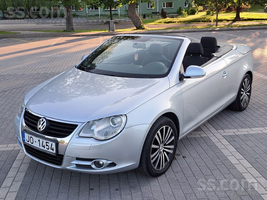 Vw Eos 1.6, mehāniskā kārba. Labā stāvoklī.
Jumts strādā, kondicionieris s