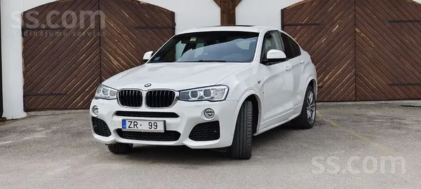 BMW BMW X4, M-Pack, Xdrive 20D, 2.0 Dīzelis, 8-pak. Au