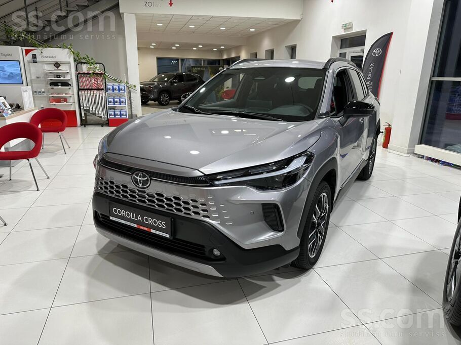 Jauns auto, piegāde aprīlī. Corolla Cross Suv 1.8 Hybrid (140 hp) E-Cvt Acti
