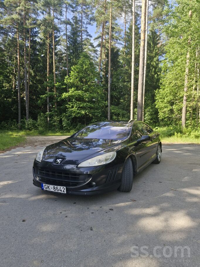 Pārdodu jaudīgu un komfortablu Peugeot 407 Coupé 2.7 Hdi ar pilnu bāku un ja