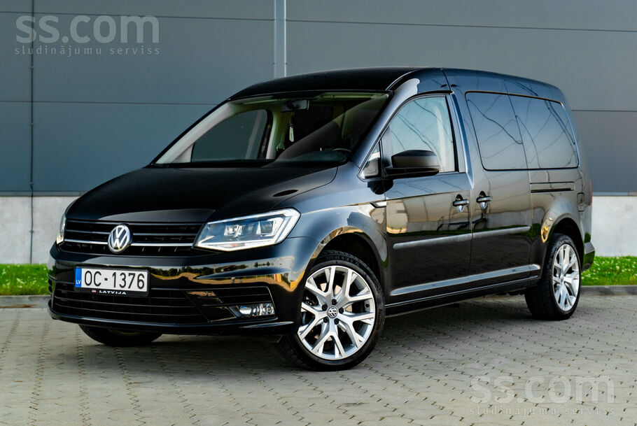Volkswagen VW Caddy Life ar 2.0 litru dīzeļdzinēju un automāt