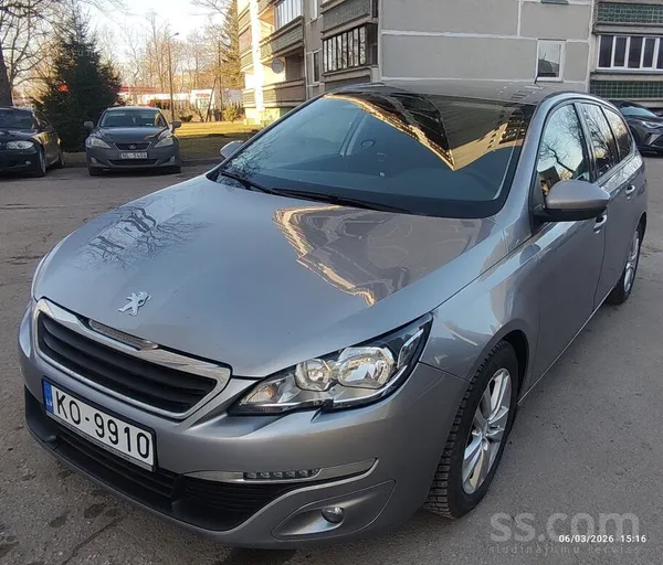 Peugeot Peugeot 308sw ar 110Zs 1.2L benzīna dzinēju. Jāmet