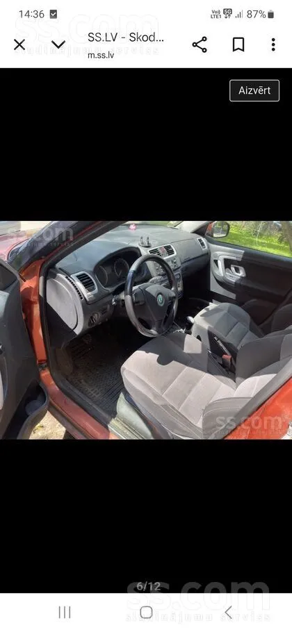 Skoda Sazināties pēc pl. 17:00