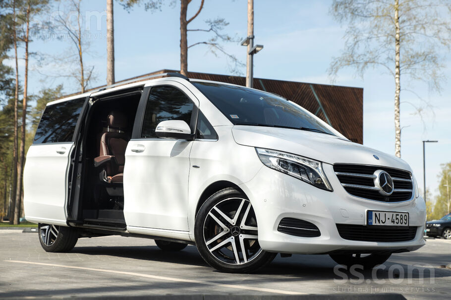 Mercedes V250d Avantgarde extra Long Burmester Distronic pl