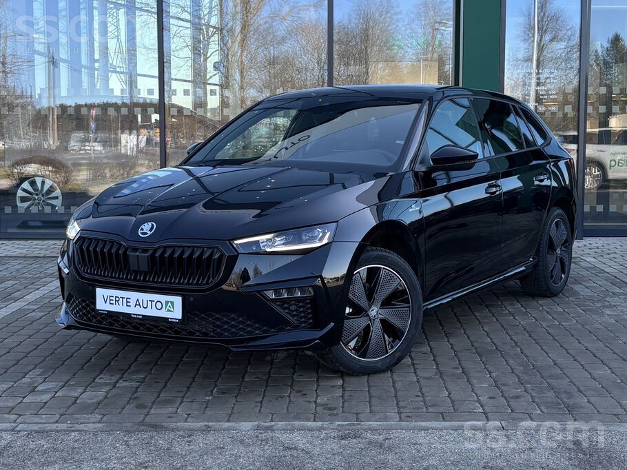 Skoda Scala FL Monte Carlo 1.0, 85kW/115zs ar automātisko ātrumkārbu. Cena a