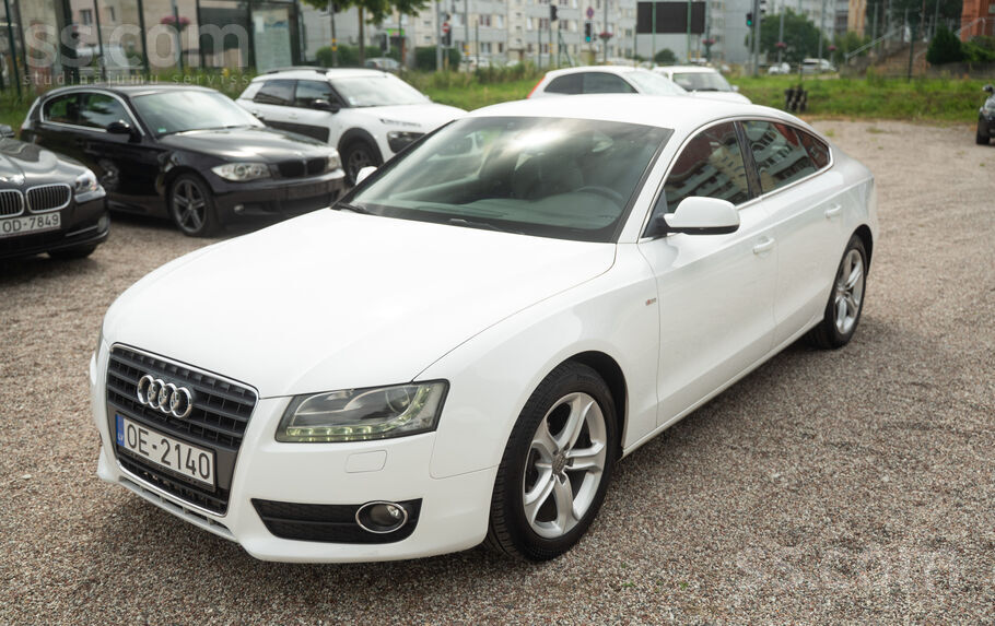 Audi A5 Sportback s-line 2.0Tfsi 132Kw. Auto no Francijas. Auto bez rūsas pa