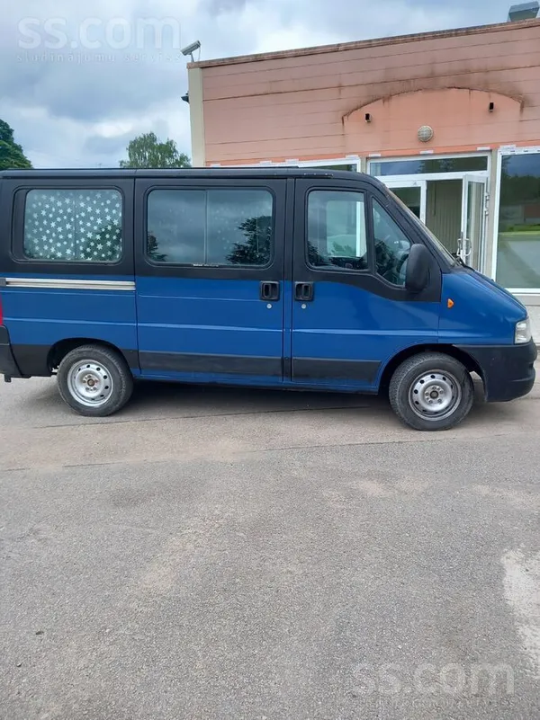 Fiat Auto gana labā stāvoklī, viss tam darbojās, 9 sēdv