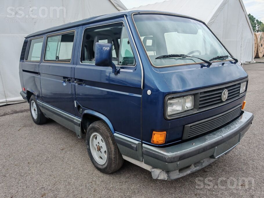 Volkswagen VW T3 Multivan 1988 (Vanagon GL, Asv) klasika ar s