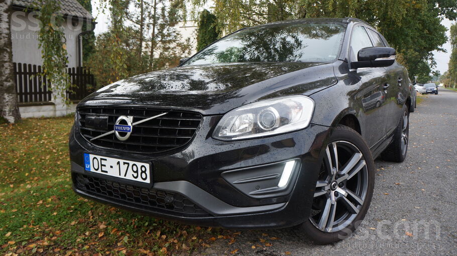 Bez nobraukuma pa Latviju Volvo Xc60, 140Kw (Volvo motors). R-Design. Auto t