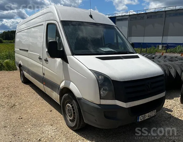 Volkswagen Pārdod VW Crafter sakarā ar auto parka atjaunošanu