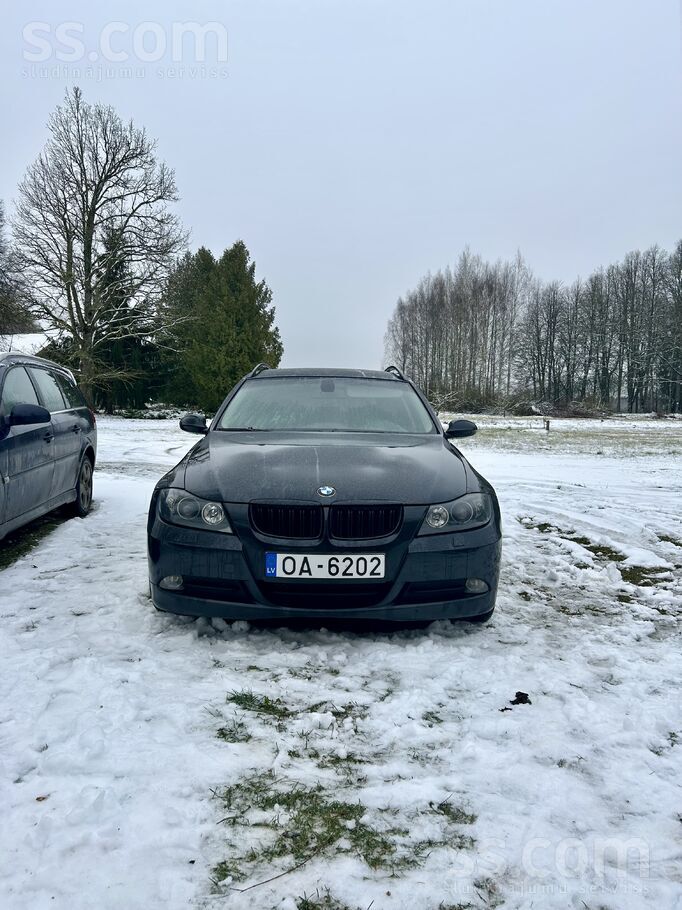 Bmw 330d 170kw, m57 dzinējs, 6 ātrumu automāts, aizmugures piedziņā. Ādas ap