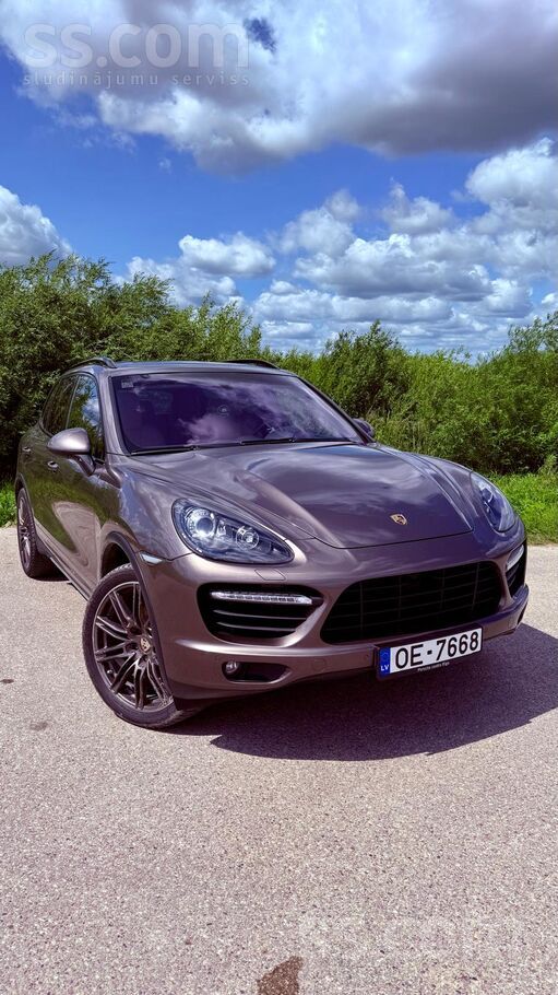 Pārdodu Porsche Cayenne Turbo 4, 8L, 368kw, 500hp. Ceramic Brake 20", diski