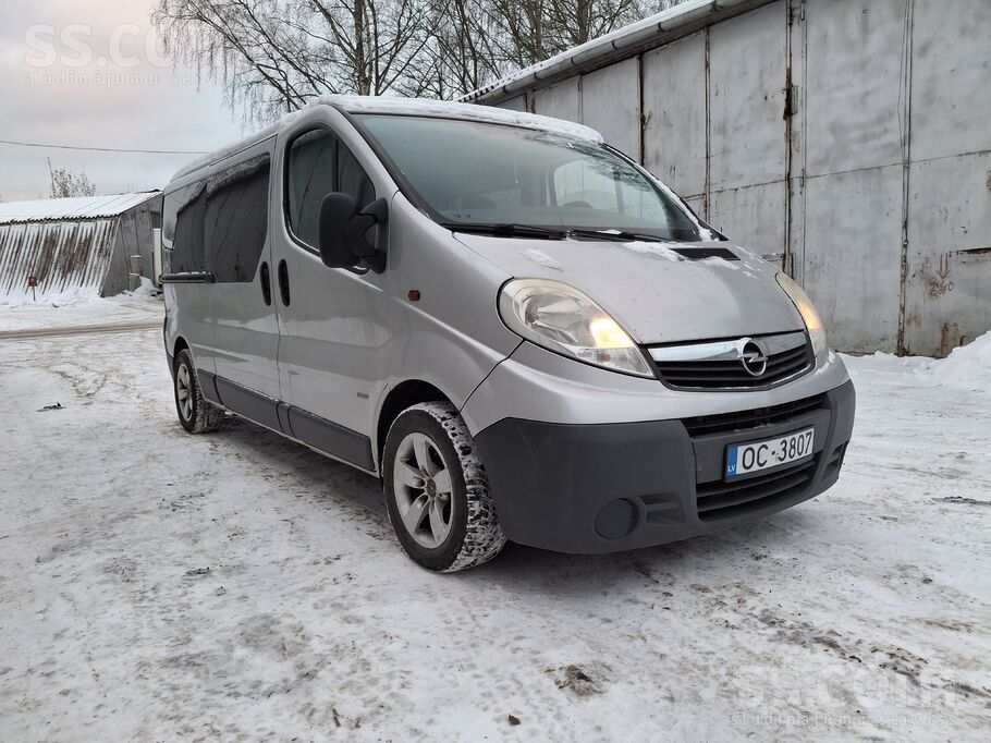 Opel Garā bāze, 8-vietas, izieta tehniskā apskate uz ga