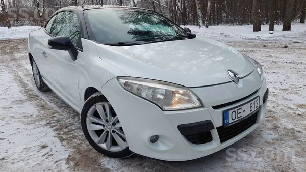 Renault No Beļğijas. Izcils kabriolets ar cieto jumtu Rena