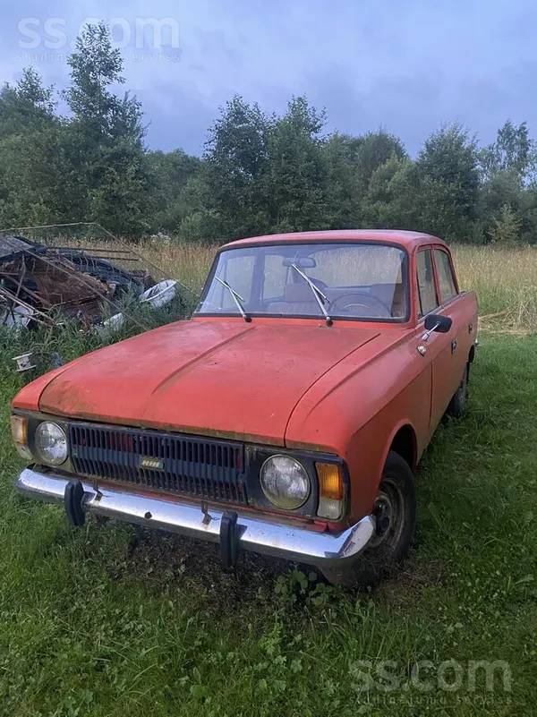 Moskvich Pārdodu Moskvich 412, bija darbināms, bez dokument