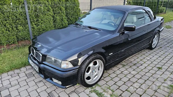 BMW E36 cabrio 320i. Orģināla M-komplektācija no rūpnī