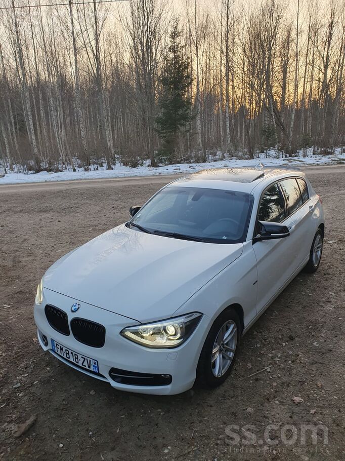 BMW Benzīns 116i Twin turbo100kw Sport Line ar 8 pakāp