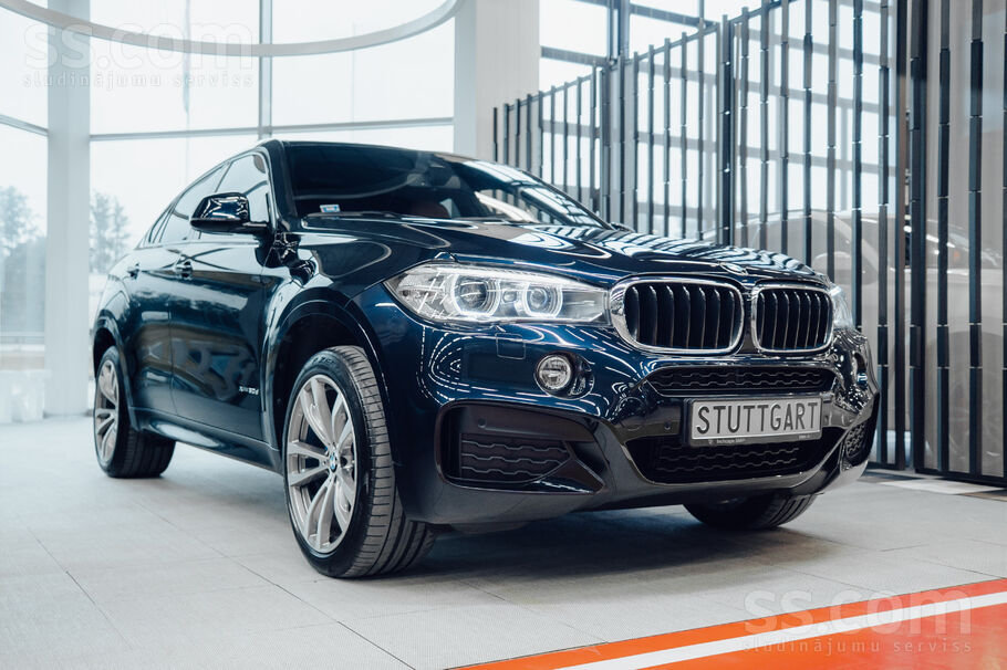 BMW BMW X6 X-Drive M-Pack 3.0d, teicamā vizuālā un teh