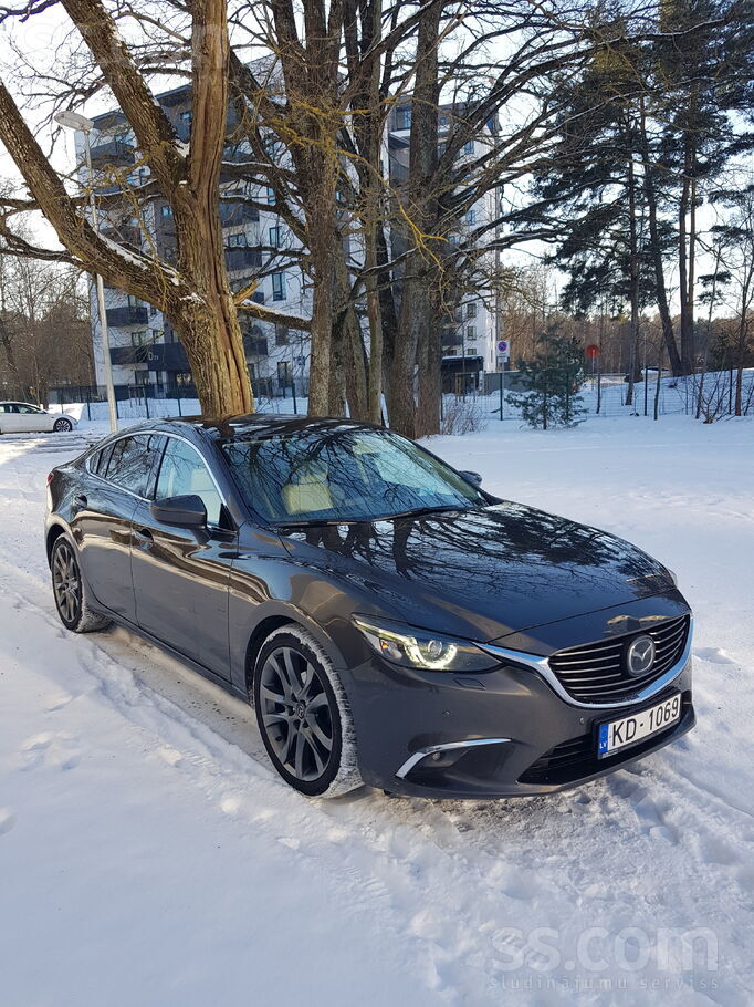 Автомат. Mazda 6 2.5 Skyactiv-G Sports-Line 141 kW (192 л. с. ). Идеальное с