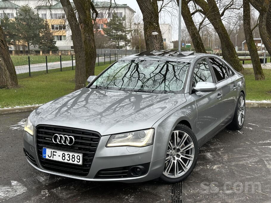 Audi A8 D4 , 4.2 dīzelis , 258.kw 352.zs , Quattro.
Jaunas ziemas Riepas