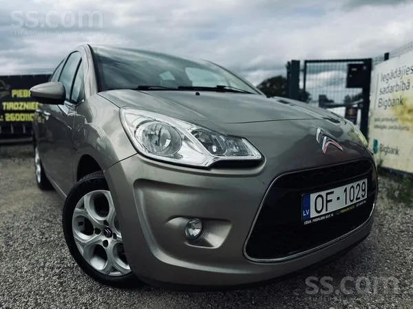 Citroen No Francijas Citroen C3 Exlusive 50kw/70zs labā te
