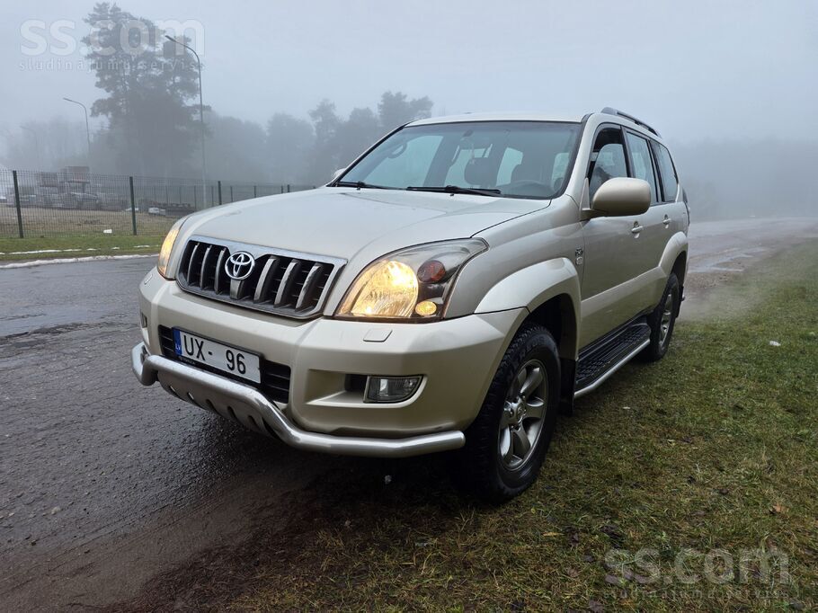 2008.g Lc120, 127kw. Vai maina pret citu 4x4 auto. Zobsiksna uz 310 tk mainī