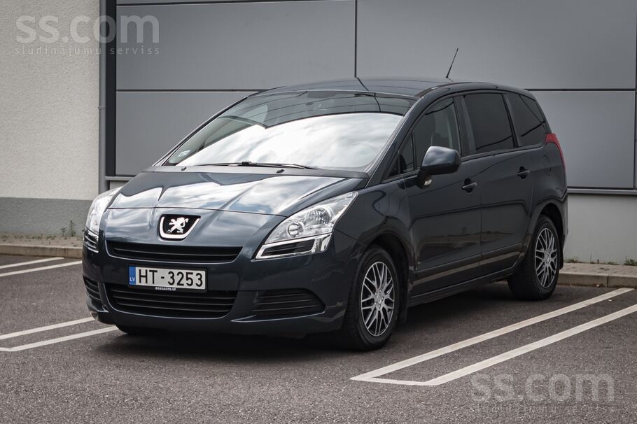 Peugeot 5008 1.6 benzīns/gāze 88kw 7vietas, Mehānika.
Auto labā tehniskā