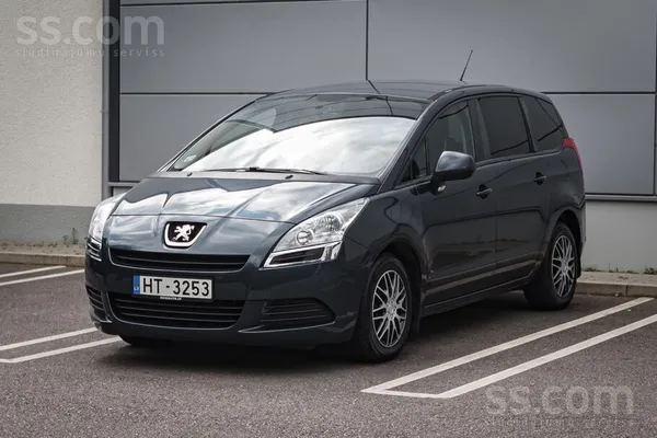 Peugeot 5008 1.6 benzīns/gāze 7 vietas, Mehānika. 

Auto labā tehniskā un