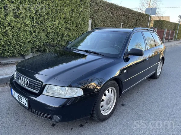 Audi Bez nobraukuma pa Latviju. Audi A4 ar 1.9Tdi 85kw