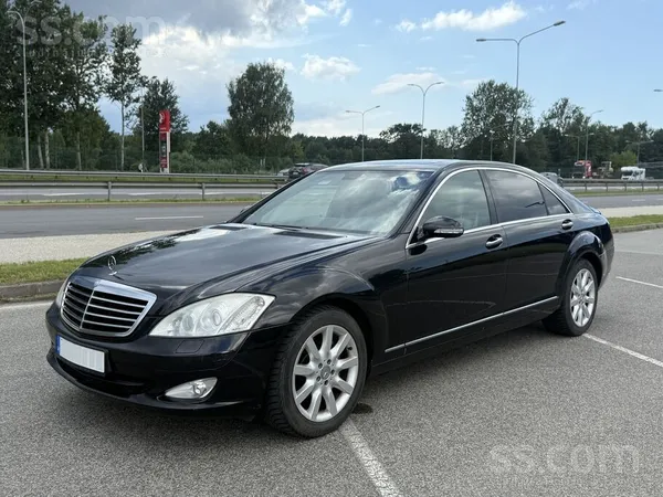 Mercedes S 320 Cdi, Long, Melns, oriģinālais nobraukums 270