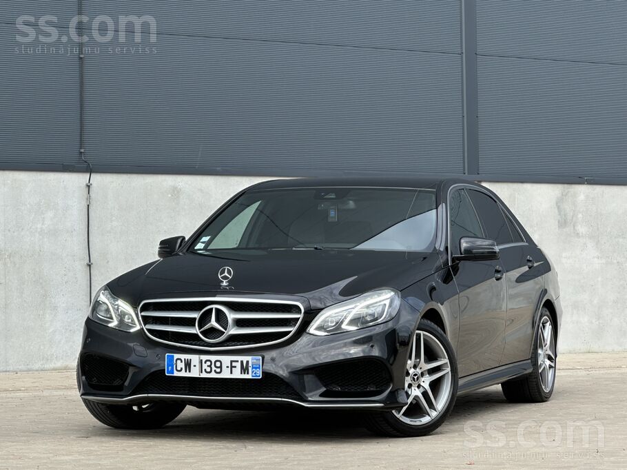 Mercedes-Benz E220 Amg Pakets Tikko no Francijas Laba komplektacijas. Auto ļ